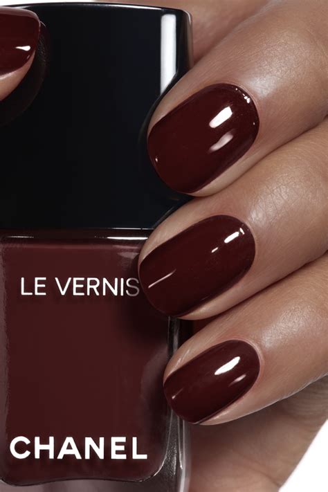 chanel le vernis rouge brun|chanel vernis 610 halo.